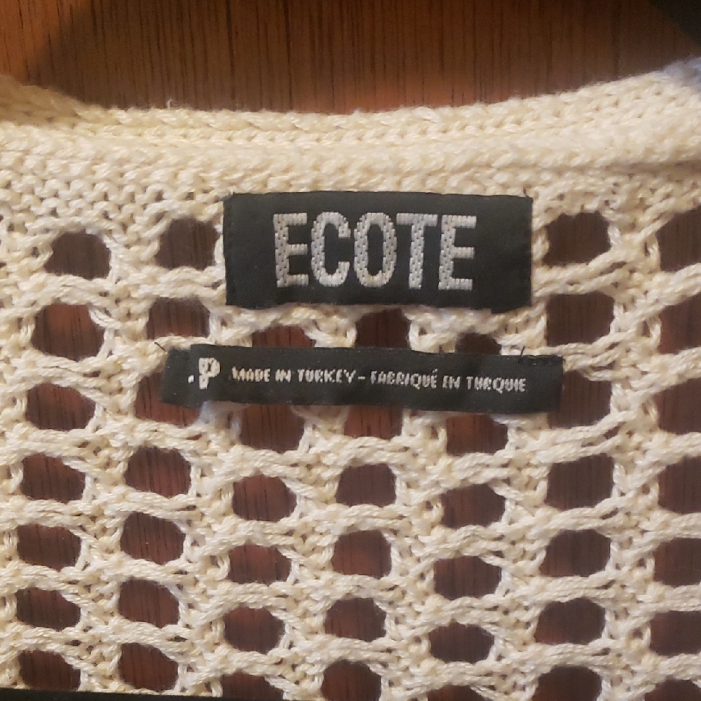 Ecote Cream Knit Top